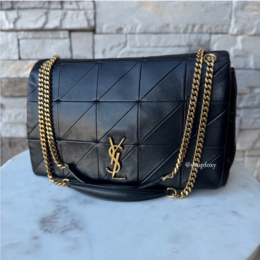SOLD Saint Laurent Large Jamie Lambskin Shoulder Bag - Picture 1 of 15